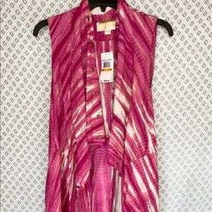Michael Kors leather vest